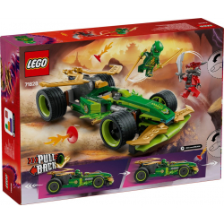 Klocki LEGO 71828 Samochód wyścigowy Lloyda z napędem typu pull - back NINJAGO